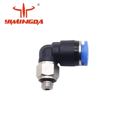 054811 Auto Cutter Parts Pneumatic L Plug Screw QSML-M5-6 Bagian Ruang Pemotong Tekstil