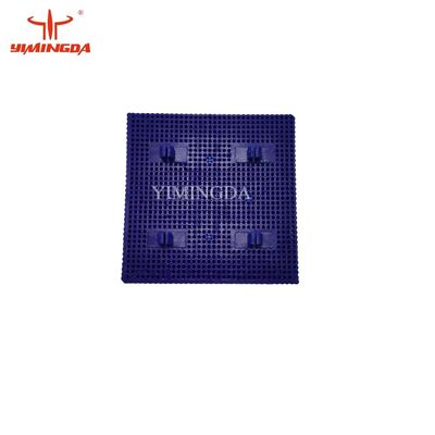 Nomor Bagian 92911003 Bulu 1.6" Nilon - Kaki Persegi Warna Biru Untuk Mesin Pemotong Otomatis