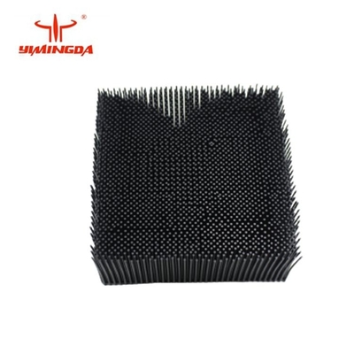 Sikat Suku Cadang Pemotong Otomatis Bulu 100x100x42mm Bahan Poli Warna Biru / Hitam