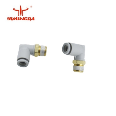 PN 465501062 Pemotong Suku Cadang Fitting Male Elbow Tube W / Sealant 6MM 1/8R