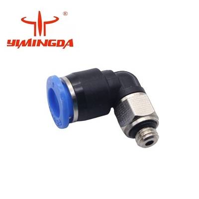 054811 Auto Cutter Parts Pneumatic L Plug Screw QSML-M5-6 Bagian Ruang Pemotong Tekstil