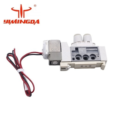 Auto Cutter Parts Electro Valve Dengan Plug Part No 129300 Untuk Mesin Pemotong Vector Q80 Vector IX6