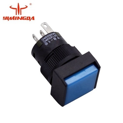 Bagian No. 925500524 Switch YB16SKW01-05-G Spot Pb W/Blue untuk GT7250 Cutter