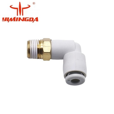 Fitting laki-laki siku 5/32 Dia Tbg 1/8npt Bagian Thd No 465500570 Untuk S91 plotter cutter