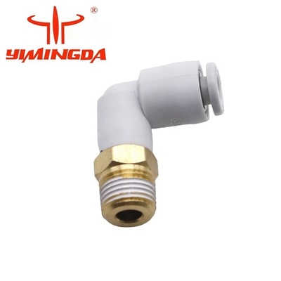 Fitting laki-laki siku 5/32 Dia Tbg 1/8npt Bagian Thd No 465500570 Untuk S91 plotter cutter