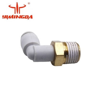 Garment Auto Cutter Parts 465500467 Fitting 1/4 OD X 1/8 N suku cadang untuk S91 Plotter Cutter