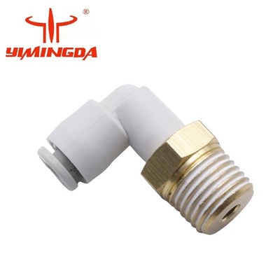 Garment Auto Cutter Parts 465500467 Fitting 1/4 OD X 1/8 N suku cadang untuk S91 Plotter Cutter