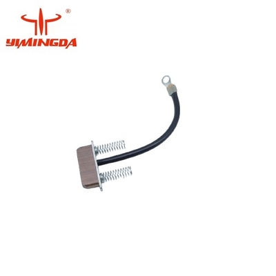 Ukuran sikat karbon 6x30x31mm Mesin pemotong pakaian Bagian ganti