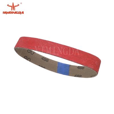 Mesin pemotong tekstil Bagian No. 288x19mm P120 sabuk pengasah Bagian ganti pemotong otomatis