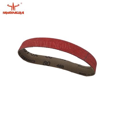 Mesin pemotong tekstil Bagian No. 288x19mm P120 sabuk pengasah Bagian ganti pemotong otomatis