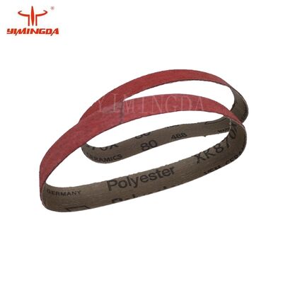 Mesin pemotong tekstil Bagian No. 288x19mm P120 sabuk pengasah Bagian ganti pemotong otomatis