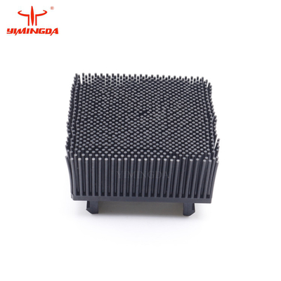 Suku Cadang Pemotong Otomatis Kotak Hitam 0,03kg Nylon Bristle Block Brush Untuk FK