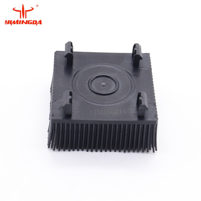 Suku Cadang Pemotong Otomatis Kotak Hitam 0,03kg Nylon Bristle Block Brush Untuk FK