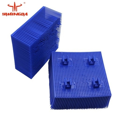 Suku Cadang Mesin Pemotong Otomatis Eastman Block Bule Cutter Bristle Block Ukuran 100 * 100 * 42mm